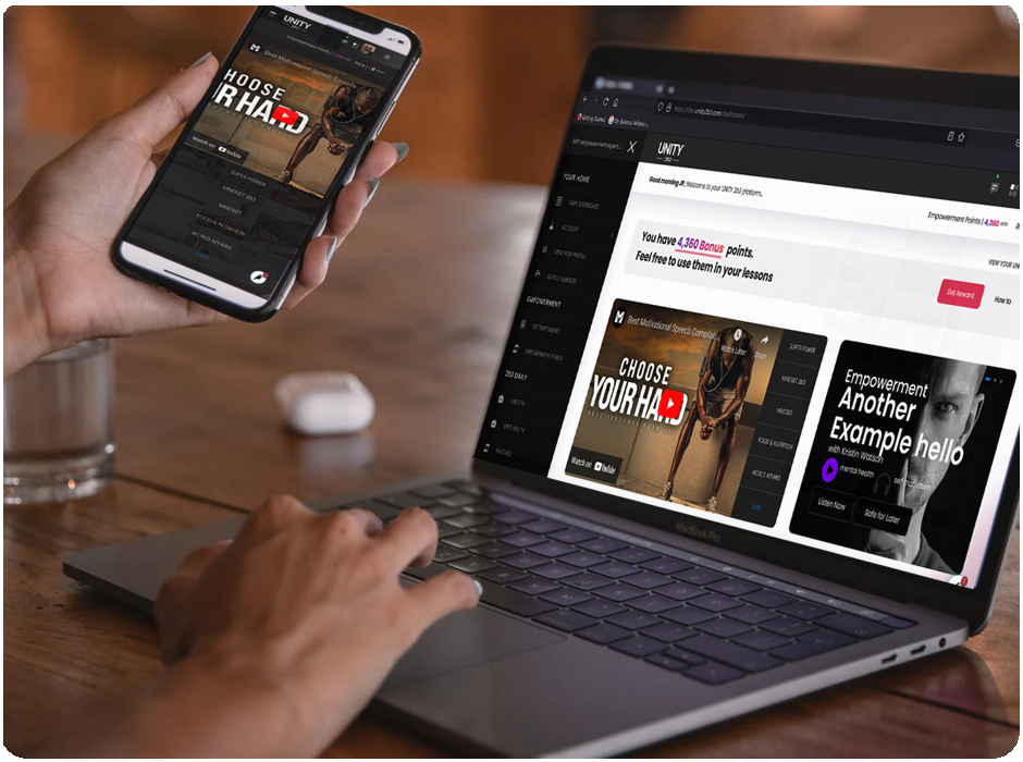 Customisable public page